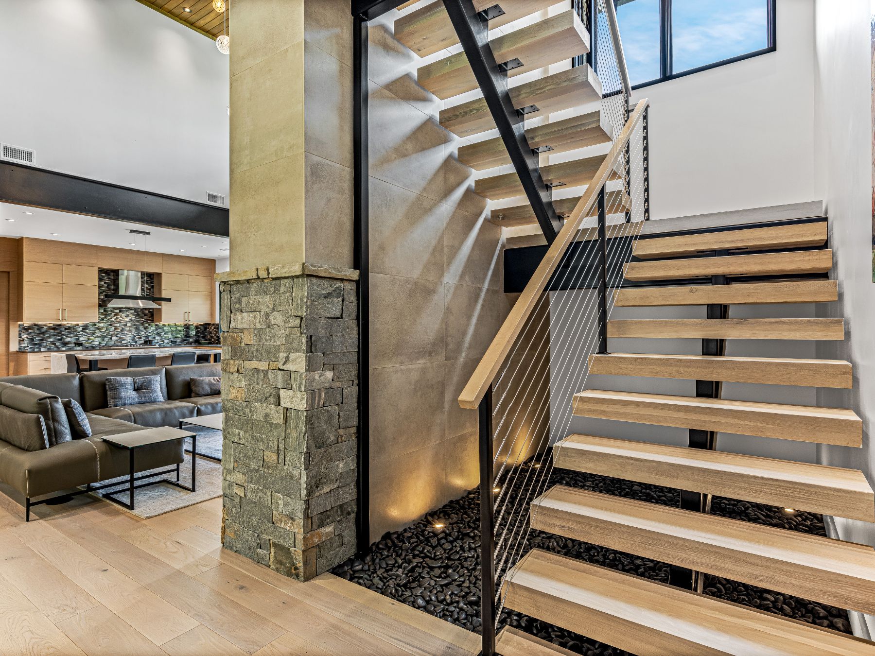 brush creek home in asheville nc usa