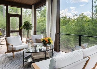 Living Stone Design+Build Cooper Screen Porch View