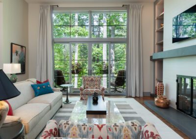 Living Stone Design+Build Hillin-Guilbeau Living Room Decor