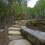 Black Mountain Craftsman stone path