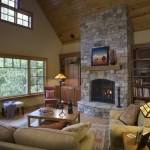 Black Mountain Craftsman living room