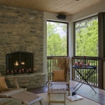 Black Mountain Craftsman screen porch