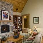 Black Mountain Craftsman living room