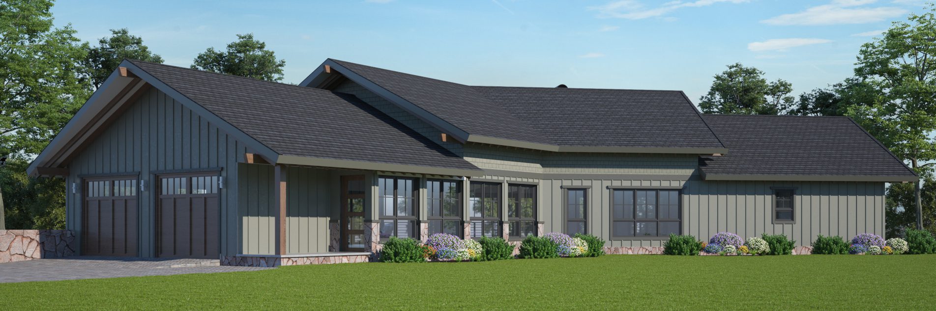 Modern Prairie Computer Rendering