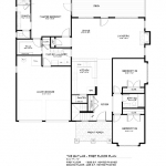 Skylar first floor plan, Southcliff, Asheville