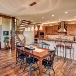 Black mountain craftsman dining room