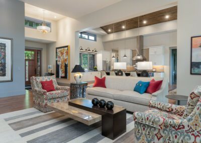 Living Stone Design+Build Hillin-Guilbeau Living and Entry