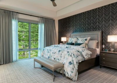 Living Stone Design+Build Hillin-Guilbeau Modern Bedroom