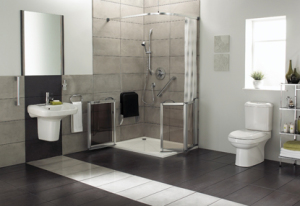 Bathroom wet room